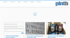 Desktop Screenshot of blog.planetb.de