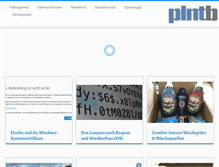 Tablet Screenshot of blog.planetb.de